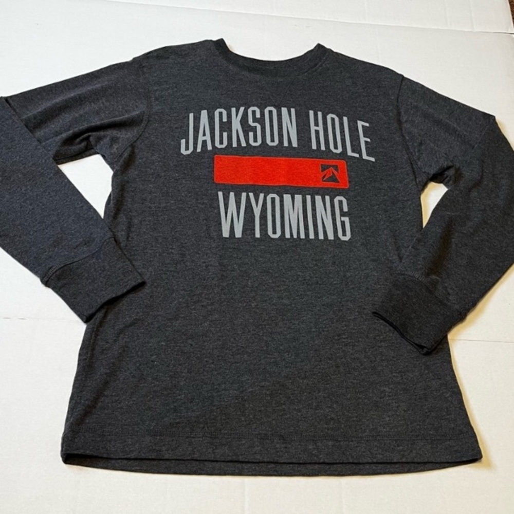 Jackson Hole Wyoming Men’s Medium Long Sleeve Shirt